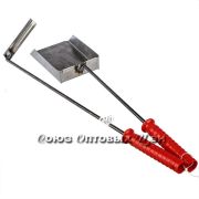 Набор печной Совок + Кочерга для золы с пласт.ручкой 580мм