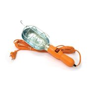 Лампа переносная с решеткой  5м.с выключателем