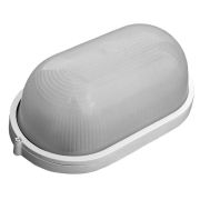 Светильник Банный влагозащищенный овал Белый 60 Вт 210*104мм