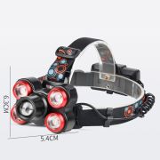 Фонарь налобный PROFI Аккамуляторный 863/5 Ламп/