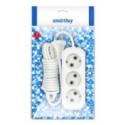 Удлинитель «SMARTBUY»  3-х местный 5м б/з ПВС 2*1.0