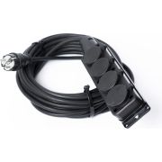 Удлинитель силовой уличный NE-AD 50м ПВС 2*2,5мм влагозащит.