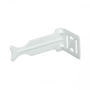 Кронштейн для радиатора угловой усиленный белый