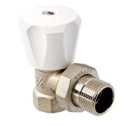 Кран для радиатора регулирующий Угловой 3/4 Г/Ш